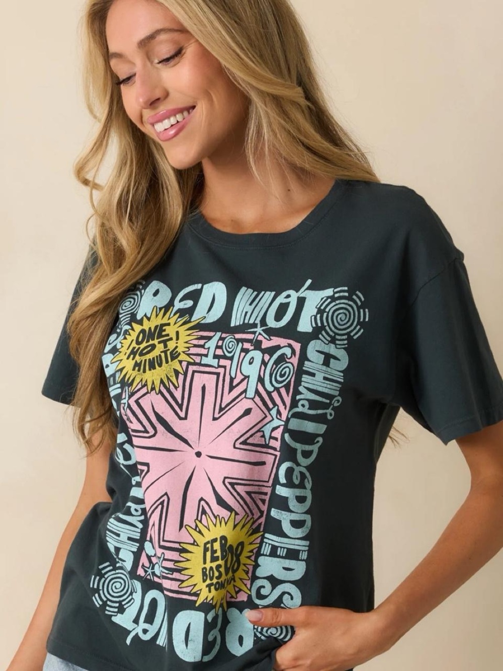 Daydreamer Red Hot Chili Peppers Boyfriend Tee